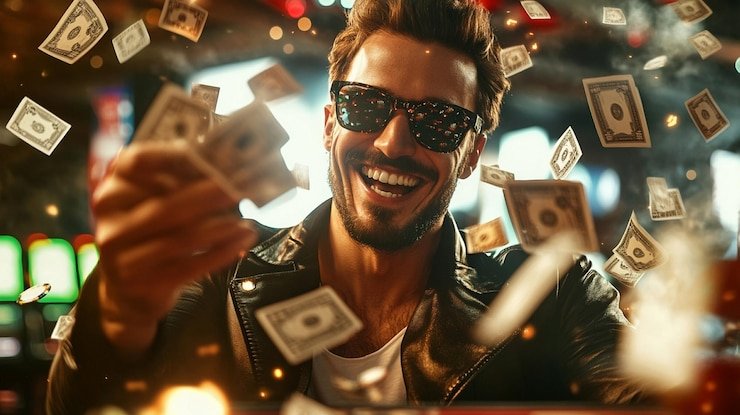 Tampilan permainan Lightning Dice live di studio istana bet dengan dealer profesional